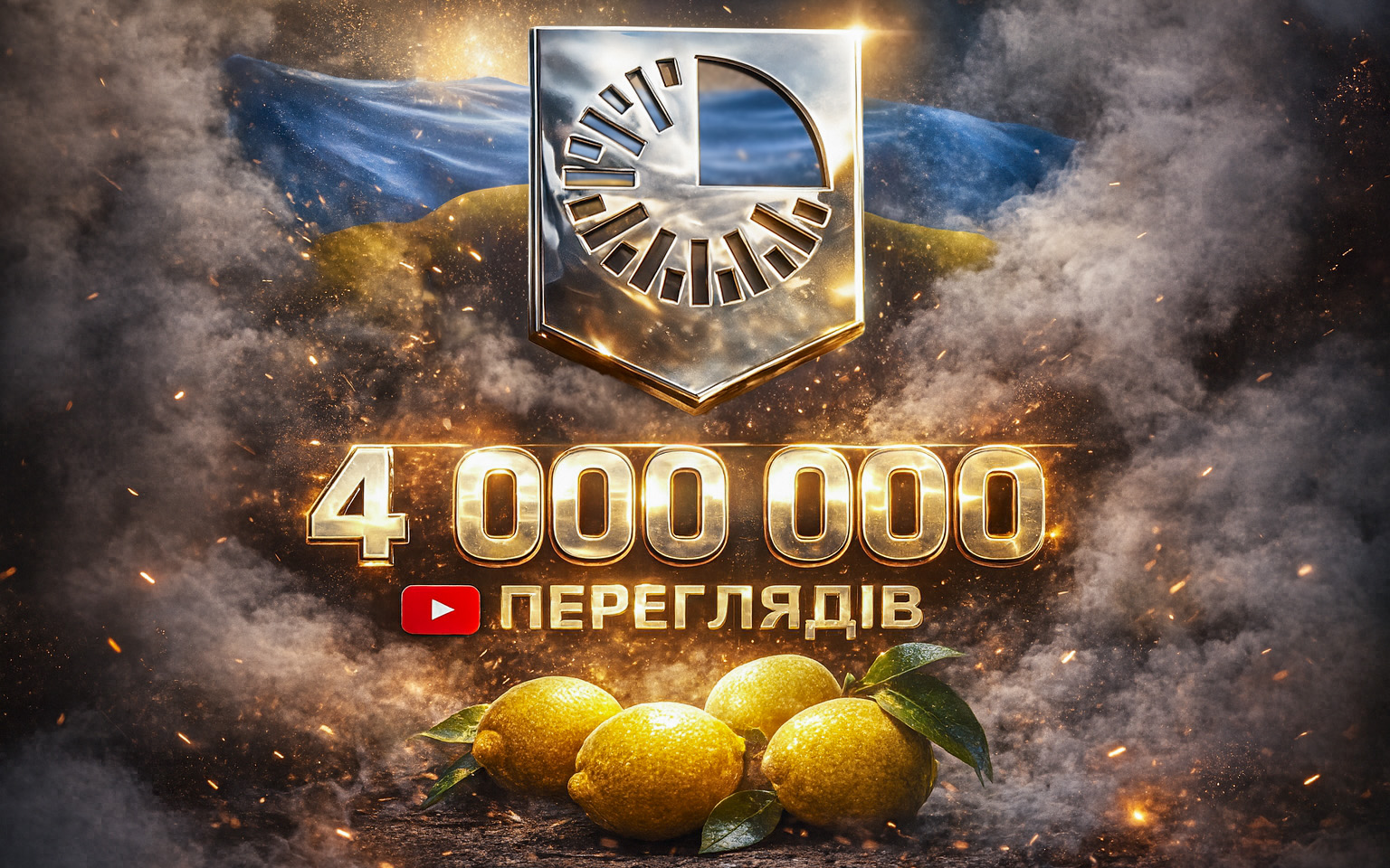 Вже 4 Мільйони переглядів на нашому Ютуб-каналі!